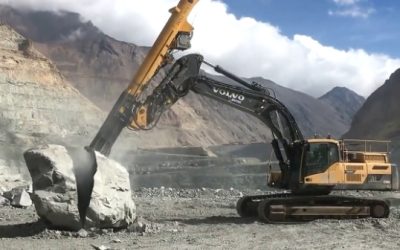 Mejore la eficiencia minera con un martillo rompedor hidráulico fiable