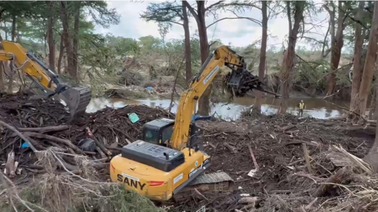 Sany se précipite pour aider les victimes des inondations au Texas, aux États-Unis !