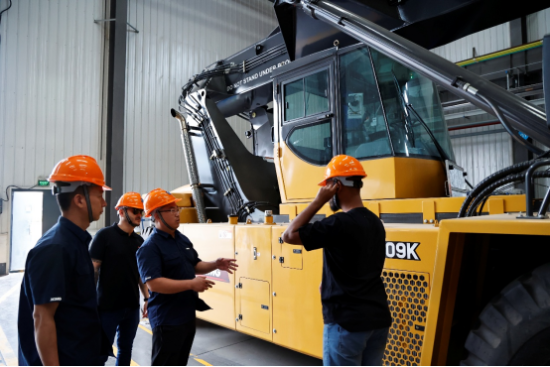 China-Brazil cooperation deepens further | Brazilian Tomé Engenharia technical team visits XCMG